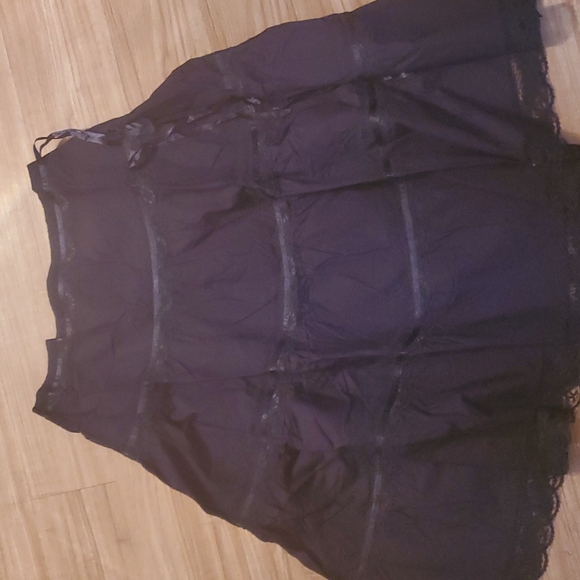 Romeo & Juliet Couture Navy Boho Skirt, Size 14 - Picture 2 of 5